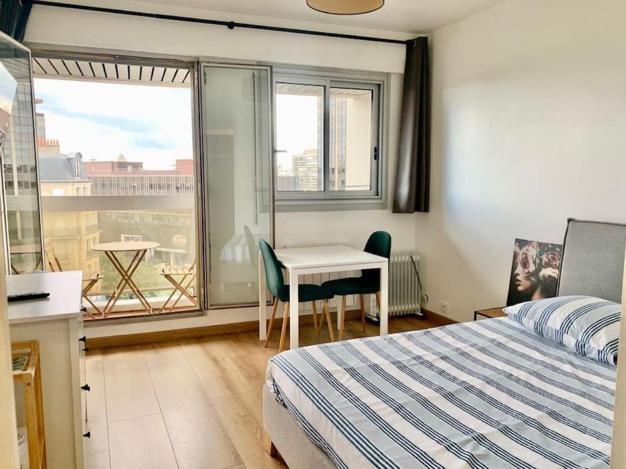 Cosy Studio Balcon Paris Montparnasse Exterior foto