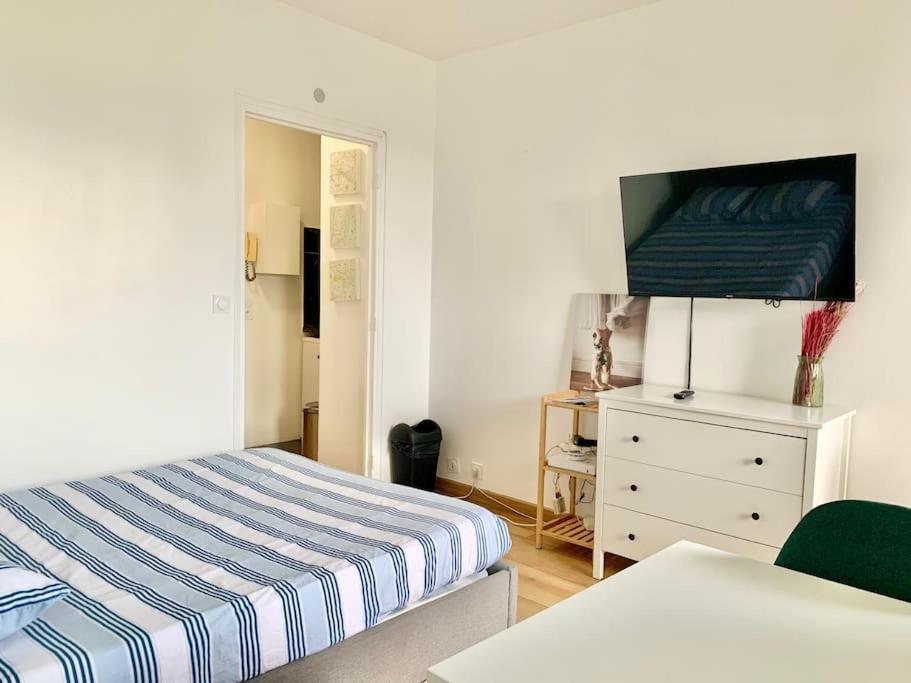 Cosy Studio Balcon Paris Montparnasse Exterior foto